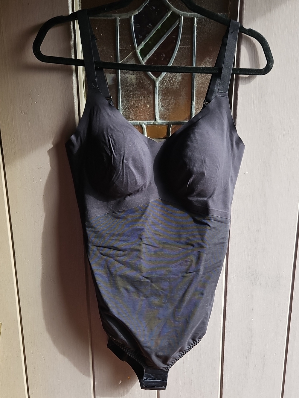 Honeylove Black Sculpting Bodysuit with Removable Cups